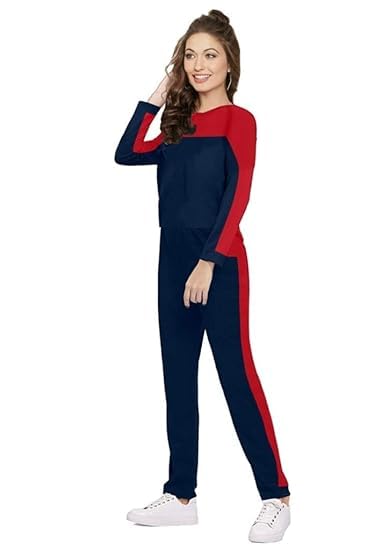 Image of Fashions Women's Solid Track Suit, Trendy