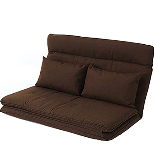 Walnut Living Room Chair Sofa Bed Furniture Floor Fashion Leisure Fabric Reclining Futon Sofa Chair Bed #TOP1