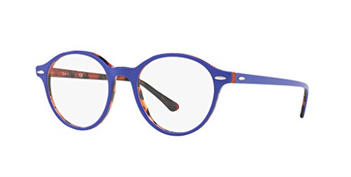 Ray-Ban Unisex RX7118 - 5716 Eyeglasses Top Violet On Havana Orange 48mm