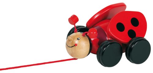 Preisvergleich Produktbild Goki 54951 - Ziehtier Marienkäfer Lil