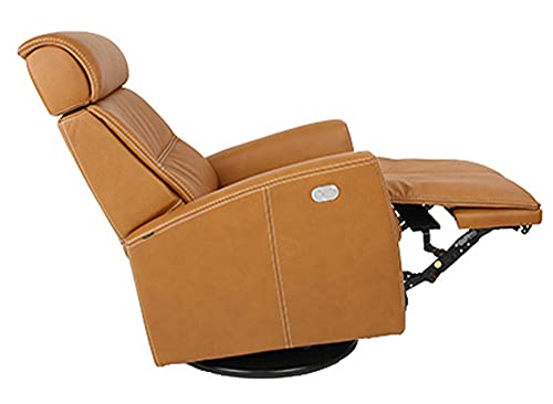 Sillón reclinable piel slate cuero miniatura 7
