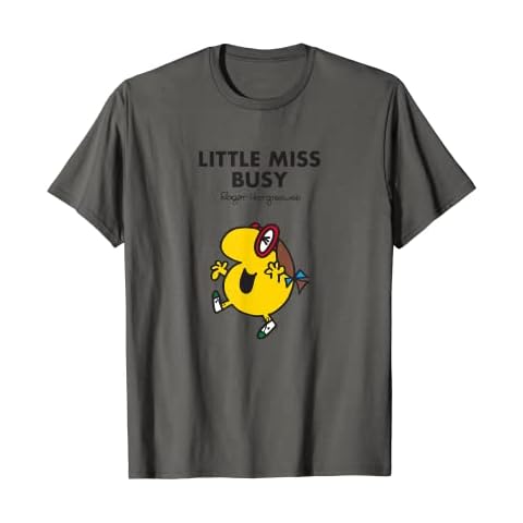 Mr. Men Little Miss Busy T-Shirt Cover