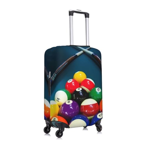 Billiard Print Luggage Suitcase Covers Elastic Washable Luggage Protector Luggage Covers For Suitcase3