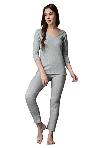 Image of FF Winter Wear Thermal Upper Vest and Bottom Lower Warmer Combo for Women Long Johns Underwear Set