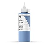 pintura acrilica azul electrico DILUCIÓN: con agua VALLEJO ACRYLIC STUDIO, PINTURA ACRÍLICA, 200ML, AZUL ULTRAMAR CLARO, Nº 51