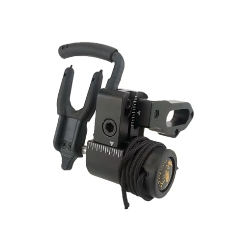 FUNTRES Arrow Rest Drop Away Arrow Rest Archery Compound Bow Arrow Rest for Pulley Bows (Black Right-Hand)