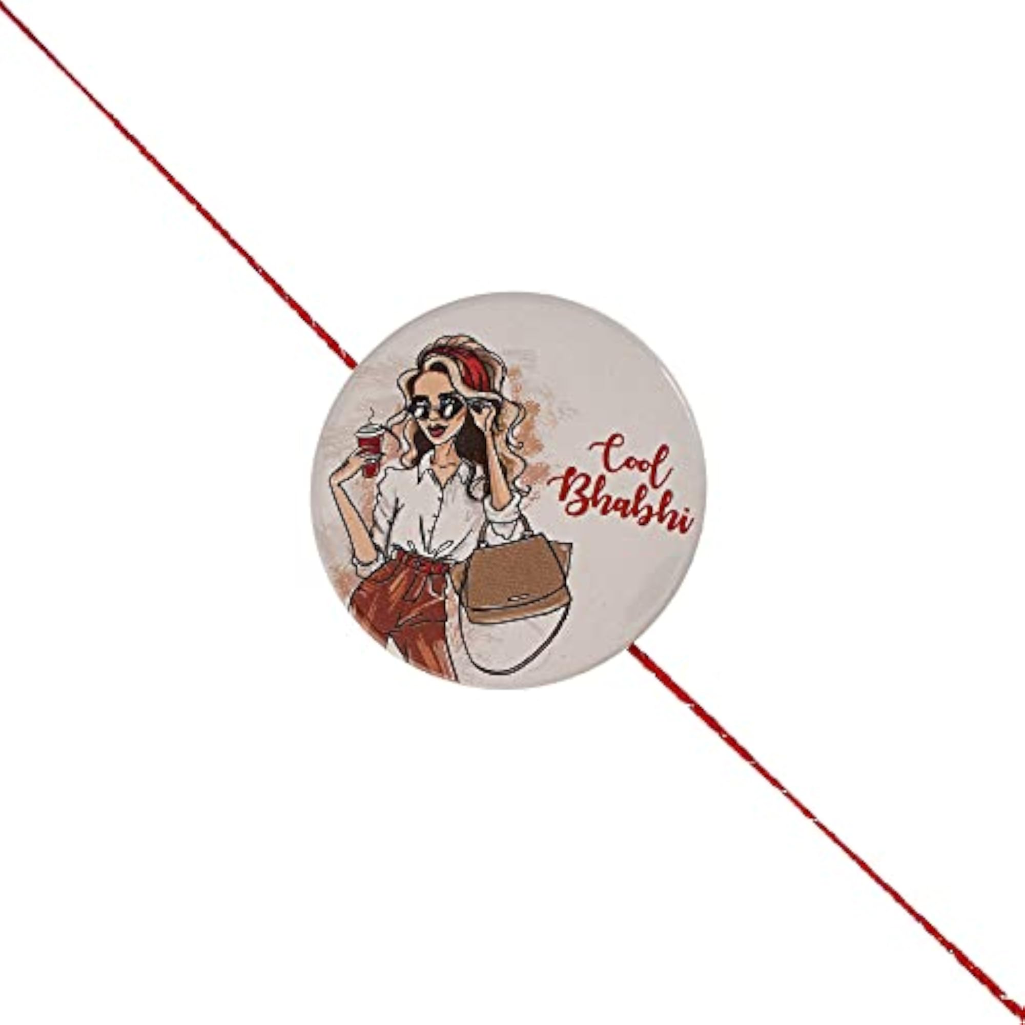 Cool Bhabhi Printed Rakhi for Sister-in-Law