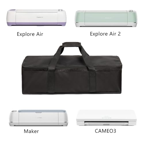 YELAIYEHAO Bolsa de transporte compatível com Cricut Explore Air e Maker, sacola impermeável compatí