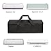 YELAIYEHAO Carrying Bag Compatible with Cricut Explore Air and Maker, Waterproof Tote Bag Compatible with Cricut Explore Air and Supplies (black, 1+1)