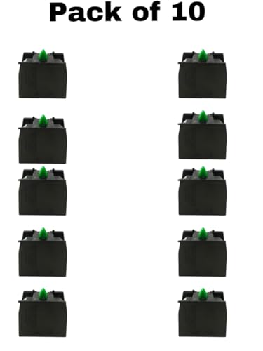 Image of AES XAC Series Push Button Switch Contact Block - ZB2-BE101C (NO) | 10A 600V Auxiliary Contact Block for Industrial Machines, Automation & Control Panels | Screw Clamp Terminal | Pack of 10