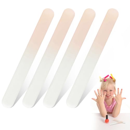JUGUTA Lima De Uñas Para Bebé, 4 Unidades, Cuidado De Bebés, Cristal De Cristal, Limas De Uñas, Los Mejores Regalos, Para Bebés Y Niños Pequeños