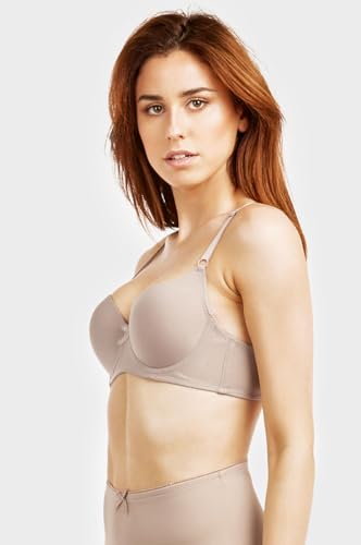 Image of Mamia Women's Basic Plain Bras, Pack of 6
