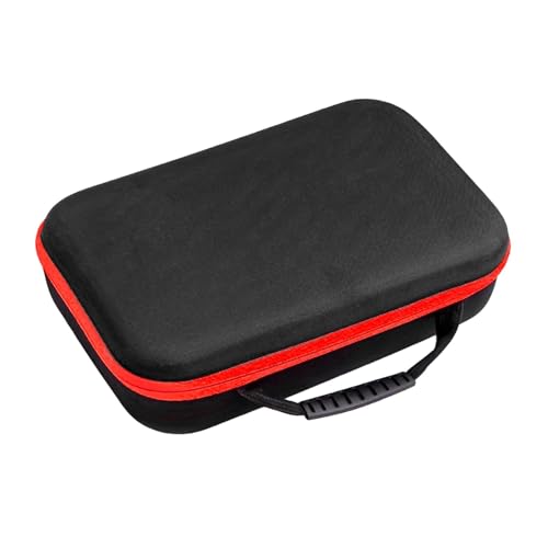 perfk Mallette de transport pour perceuse électrique, boîte de rangement d'outils, Portable, fermeture éclair lisse, sac à outils antichoc, étui de, L
