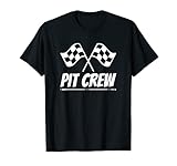 Funny Race Track Pit Crew Racing Mechanic Car Parties T-Shirt