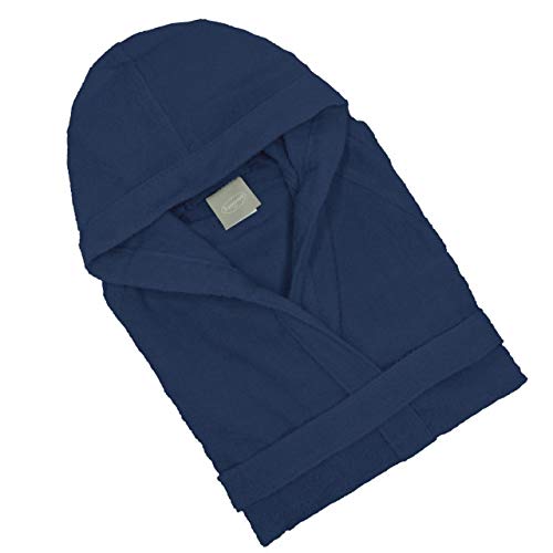 Somma Accappatoio in Microspugna Travel Blu Marino