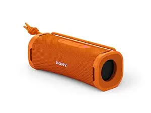 SONY New ULT Field 1 Wireless Portable Bluetooth Speaker with ULT Button for Massive Bass, Hands-Free Calling,12hrs Battery Life, Waterproof, Dustproof - Orange