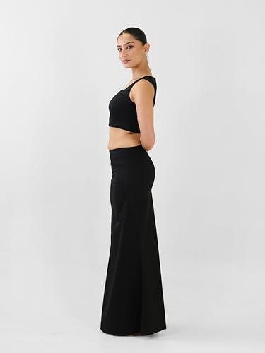Image of I AM BY DOLLYJAIN D'coat Simple with Extender Length Adjustable for Women - 99% Cotton, 1% Lycra Stylish Lightweight Coat for Casual and Formal Wear