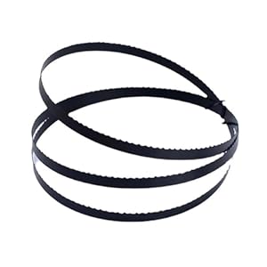 Jwoo 56-1/8 Zoll Carbon-Bandsägeblätter, 3 Stück