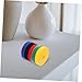 KICHOUSE Classroom Rug Markers Carpent Markers Peel and Stick for School Nylon Cable Ties Felt Wiping Circle
