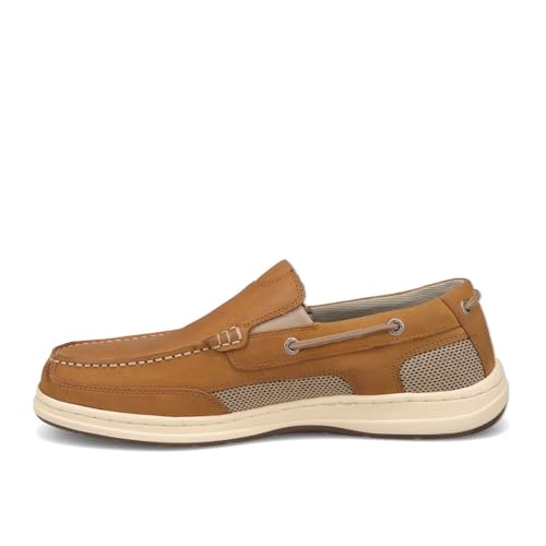 Image of DOCKERS Mens Tiller Classic Leather Casual Boat Shoes