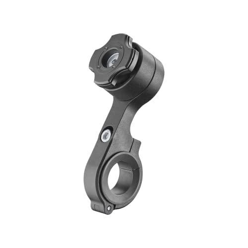 Interphone QUIKLOX Soporte móvil Bicicleta de Carreras y montaña, Porta móvil Compatible con manillares de 22 a 31,8 mm, Soporte para Manillar Bicicleta, se Fija y se Quita con una Sola Mano
