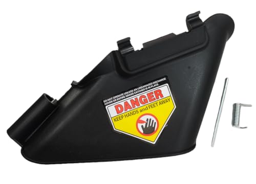 yewposy Lawn Mower Side Discharge Chute 731-07131 Compatible with Craftsman MTD Troy-Bilt TB130 TB200 TB220 TB240 TB340 TB360 TB370 TB380ES Lawn Mower