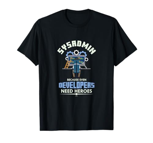 Sysadmin Programador Ordenador Programación IT Regalo Camiseta