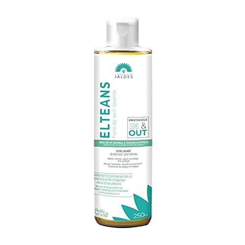 ELTEANS | Aceite limpiador | Piel seca y sensible | Limpia, hidrata y calma | Botella de 250 ml