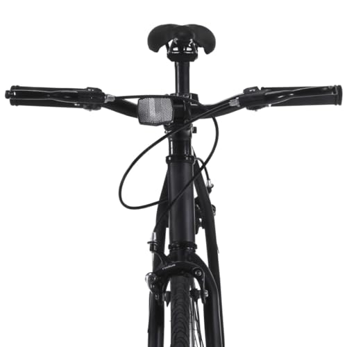 Fixed Gear Bike White and Lightweight Single Speed Bicycle for Urban Commuting and City Riding - Image 8