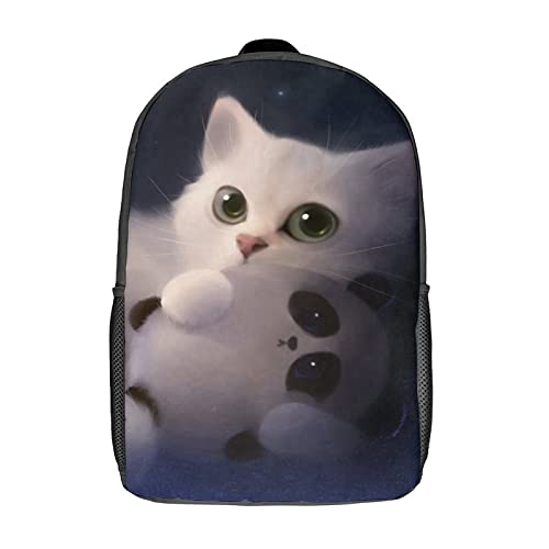 Sac à dos de voyage unisexe à motif artistique 3D pour les cours et les sorties