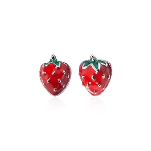 Boucles d'oreilles S925 anti-allergie style champignon coréen