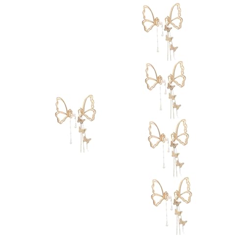 Pince à cheveux originale perles et franges le cadeau de coiffure idéal