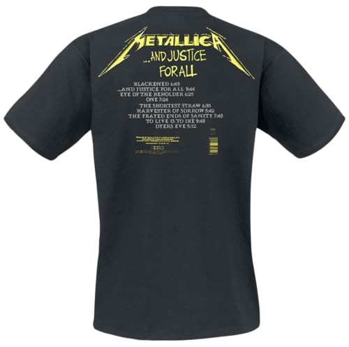 Metallica - and Justice for All (Tracks) T Shirt