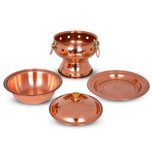 Olla pequeña para hot pot de cobre 21cm miniatura 4