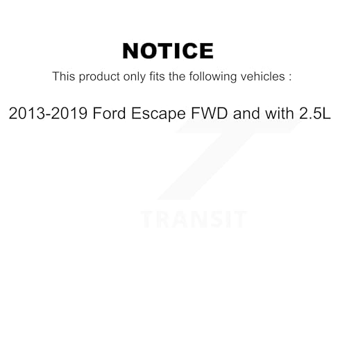 Kugel Front CV Axle Drive Shaft Complete Assembly Kit Replacement For 2013-2019 Ford Escape FWD with 2.5L - Left Right Side (Driver Passenger) KCV-100257 by KUGEL - Used condition - Image 2
