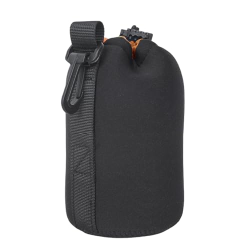 Funda para objetivo – Funda protectora de neopreno gruesa para teleobjetivo, bolsa de almacenamiento para lente de cámara, antigolpes y resistente al agua, compatible con DSLR, Mirrorless, protege