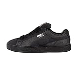 PUMA, Tenis Casuales Suede XL Night Vision, Unisex, Negro, Talla 27,5