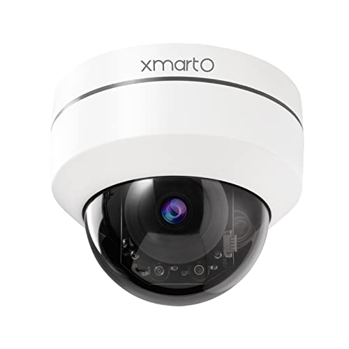 Xmarto Ed8034 4K Ultra Hd Poe Security Camera Pan Tilt Zoom With Audio Pickup, Ir Night Vision, Metal Dome Ptz Camera (Add-On Camera, 3.6Mm Lens) #TOP30
