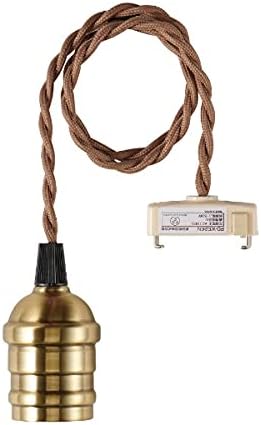 朝日電器 Elpa ペンダントソケット真鍮調 Pd Ve26g エルパ Elpa ペンダントライト 通販 Amazon