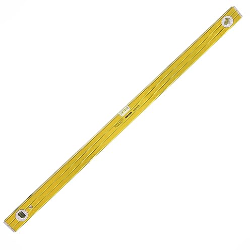 72 (1800mm) Ribbed Spirit Level Aluminium Scaffolding Builders Milled Box Section
