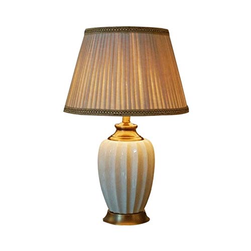 Ceramiczne lampy stołowe, biurko, nowoczesna tkanina, do przedpokoju, salonu, biura, kreatywne łóżko, hotel