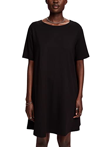 ESPRIT Damen 033ee1e318 Kleid, 001/Black, L
