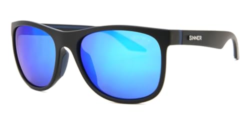 Lunettes de soleil SINNER Rockford Smoke Icy Blue idéales pour plage et sport