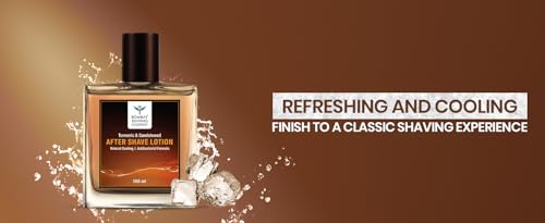 Bombay Shaving Company After Shave Lotion with Turmeric and Sandalwood, 100ml (Atomizer)