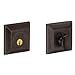Baldwin 8254.112 Venetian Bronze Single Cylinder Squared Deadbolt