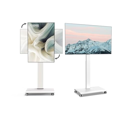 Soporte móvil para TV ajustable FITUEYES hasta 75" miniatura 1