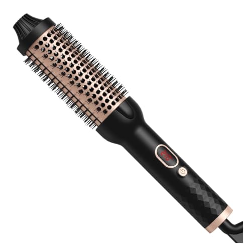 Plancha para cabello con peine cerámico circular 1.5 pulgadas miniatura 2