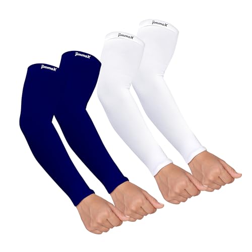 Image of Arm Sleeves for Men & Women, Sun Protection & UV Compression Hand Sleeves for Cycling, Running, Outdoor Sports & Activities, Hand Cover for Bike Riding
