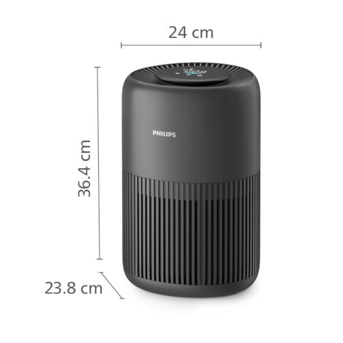 PHILIPS Purificateur d'air série 900 - HEPA NanoProtect + filtre à charbon actif, CADR 250m³/h pour 65m², silencieux, intelligent et économe en énergie (AC0951/13) – Image 4