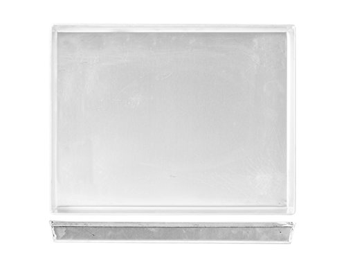 PARDINI Omnia Tablett Ofen-Aluminium, Silber, 45 x 35 cm